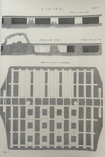 Victorian Mining Engraving – Antique 1880s Industrial Print – Original Plate