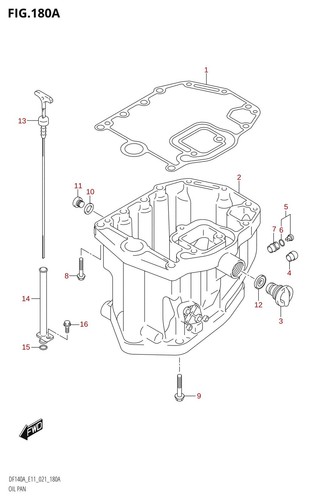 Suzuki genuine water plug - suzuki,