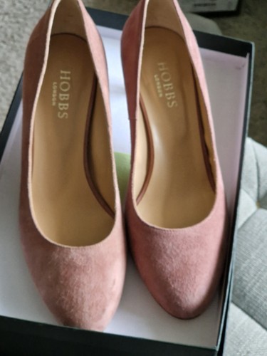 Hobbs emma dusky pink suede - hobbs,