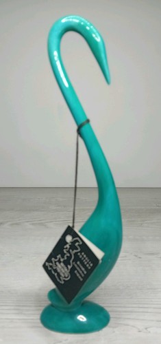 Vintage teal glazed anglia - vintage,