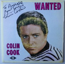 COLIN COOK - WANTED  -   RARE
