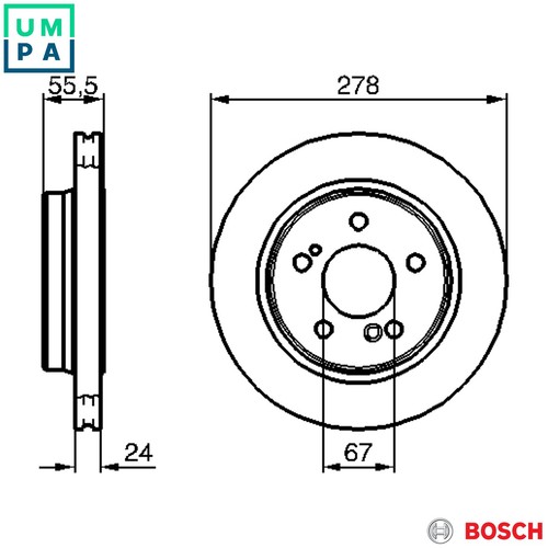 Brake disc 986 - 2x,