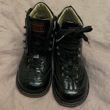 Piedro Girls Patent leather Shoes Boots Uk13 Size 32