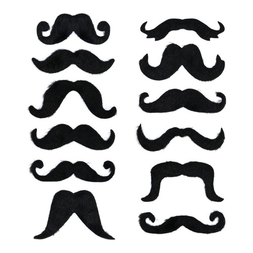 Pack black assorted - of, 12