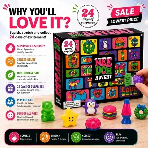 Hot needoh advent calendar - hot,