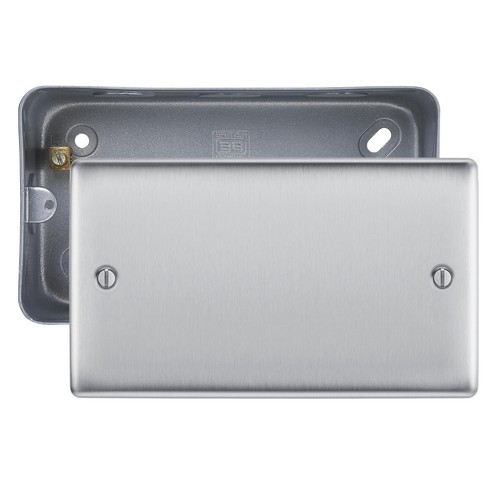 Nexus brushed steel double - bg,