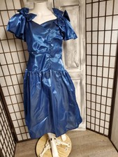 S VTG 80s formal Gown Prom