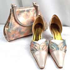 Mary G Ultimate Collection Matching Shoes & Bag Formal Prom Party UK3 EU37 J1735
