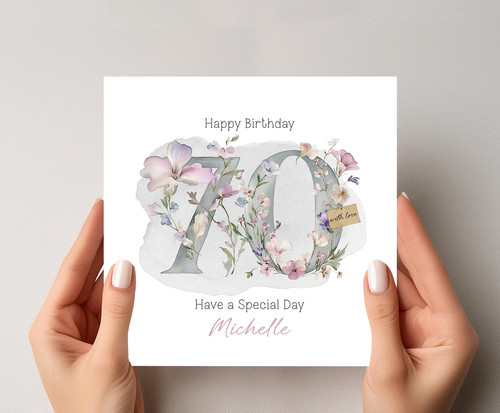 Personalised 70th birthday - personalised,