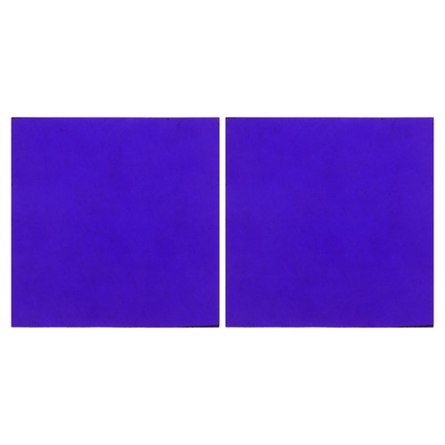 Blue cobalt glass lens - blue,