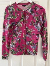 Escada Cardigan Pink Floral