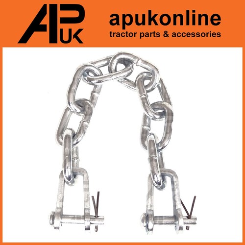 Check chain shackle for - chain,