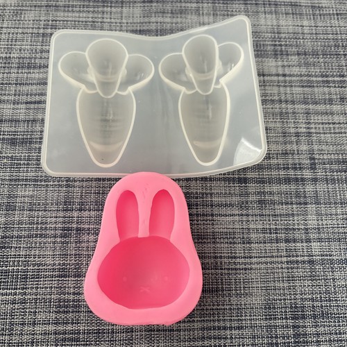 Rabbit fondant mold easter - mold,