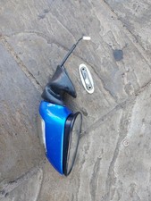 HONDA CBR1100XX SUPER BLACKBIRD 1999 to 2007 LEFT MIRROR BLUE