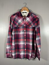 Mens Makia Red Checked Long