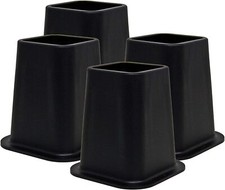 4 Pack 6" Bed Risers Heavy