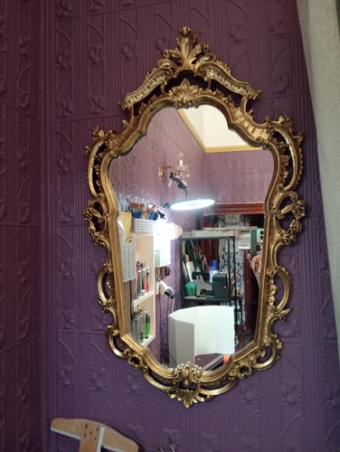 Vintage large ornate gold - vintage,