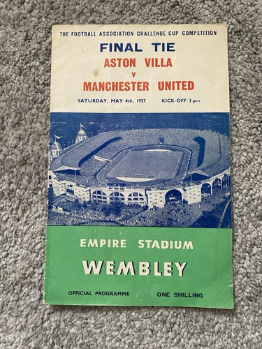 Vintage 1957 cup final - 1957, fa