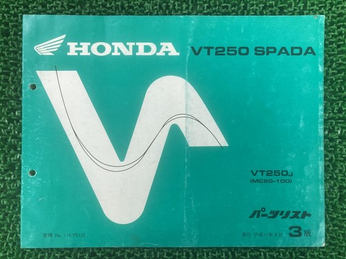 Vt250 spada parts list 3rd - parts,