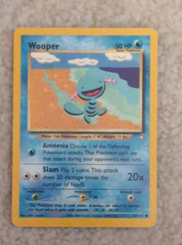 Wooper 111 neo genesis - wooper,