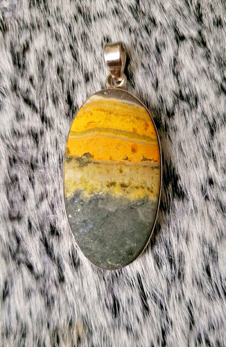 Handmade bumblebee jasper - bumblebee,