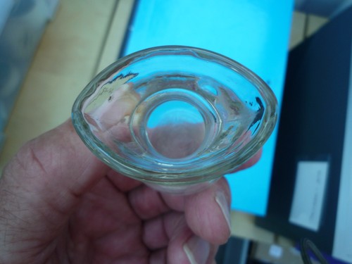 Medical glass bowl - medical, eye
