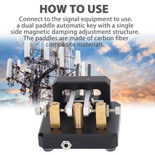 Morse Code Key Double Paddle