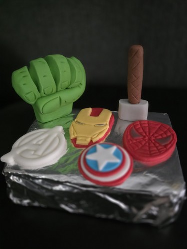 Handmade edible superhero - ,