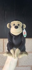 Vintage PG Tips Black Monkey Beanie Soft Plush With Tag Mug Hugger Tea Lovers