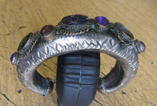 ANCIENT ROMAN CARVED SILVERED