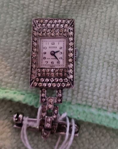 Vintage bernex marcasite and - bernex,