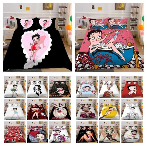 Girls betty boop duvet - betty, 3d