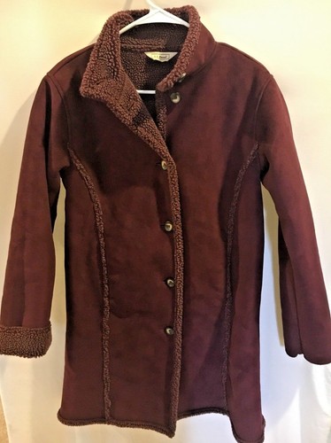 Bean mulberry faux - mulberry, suede