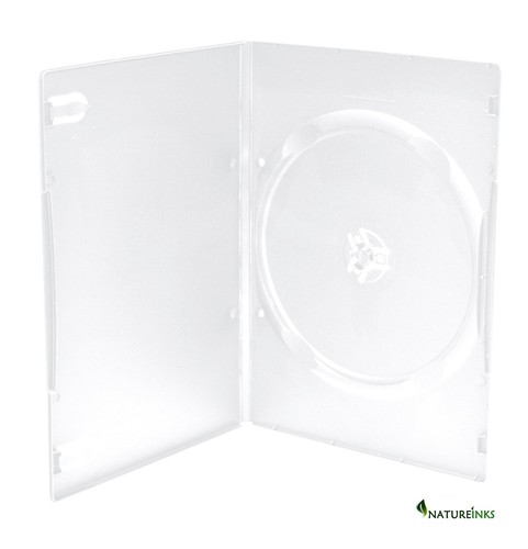Single clear dvd case cases - 10,