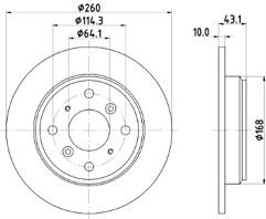Mdc783 mintex brake - mintex,