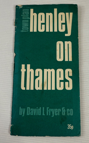Town plan henley thames - plan, on
