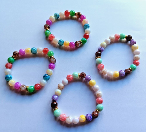 Chakra beaded bracelet - 1,