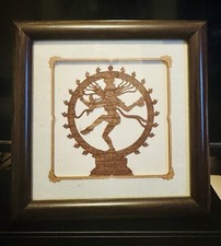 NATARAJA WOODEN ART FRAMED