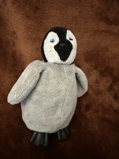 Happy Feet reversible penguin egg soft toy plush