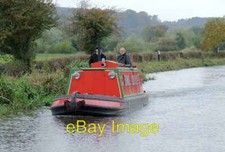Photo 6x4 Tug style canal cruiser near Bishton, Staffordshire Rugeley On  c2009