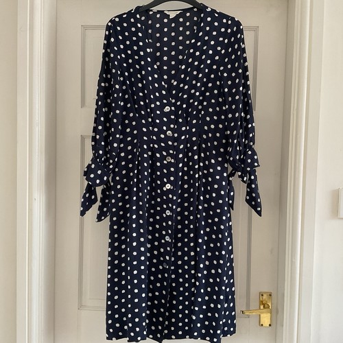 Monsoon navy white spot - monsoon,
