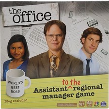 The Office Board Game Assistant To The Regional Manager Party Mug Spin Master