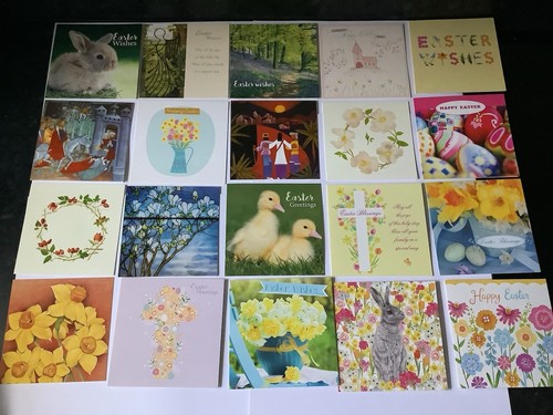 Easter cards job lot 20 - cards, of