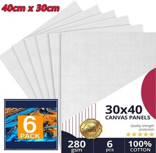 A3 Canvas Panel Stretched