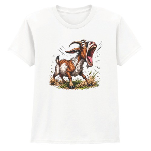 Screaming goat graphic - screaming,