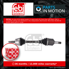 Drive Shaft fits ALFA ROMEO 156 932 1.9D Front Left 01 to 06 Driveshaft 46308025