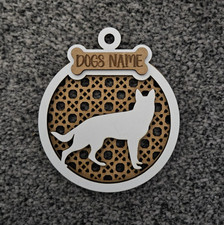 Personalised Lasered Dog