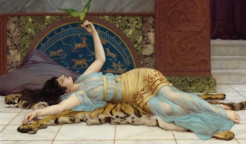 John william godward - dolce, far
