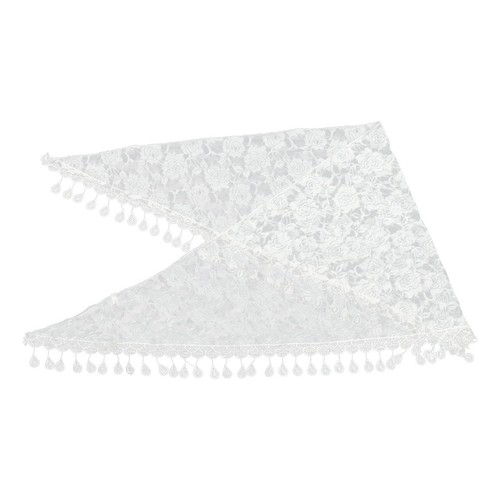 Triangle lace shawl mantilla - triangle,