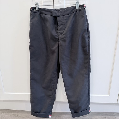 Thom browne dark gray cropped - thom,